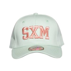 SXM CAP PASTEL GREEN FRONT