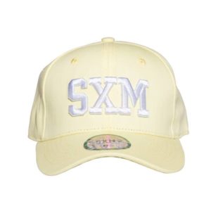 SXM CAP PASTEL YELLOW FRONT