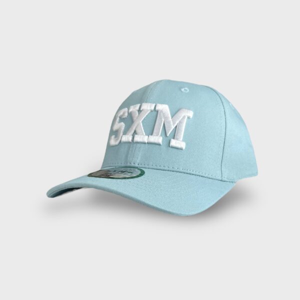 Casquette sxm pastel blue side