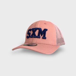 Casquette trucker pink & navy