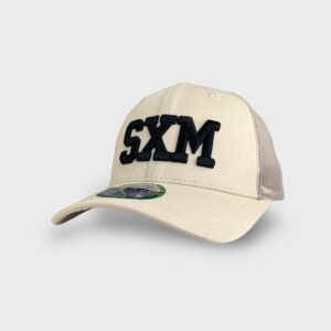 Casquette SXM trucker Beige & Black