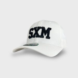 Casquette sxm white & black