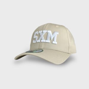 Casquette sxm sand & white