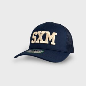 Casquette SXM trucker navy & beige