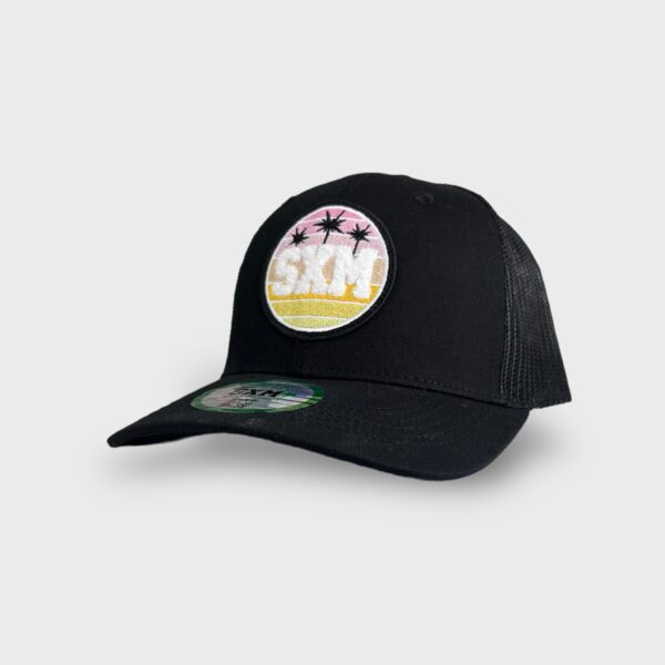 Casquette SXM trucker patch black