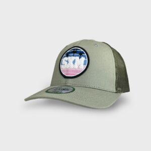 Casquette SXM trucker patch sage