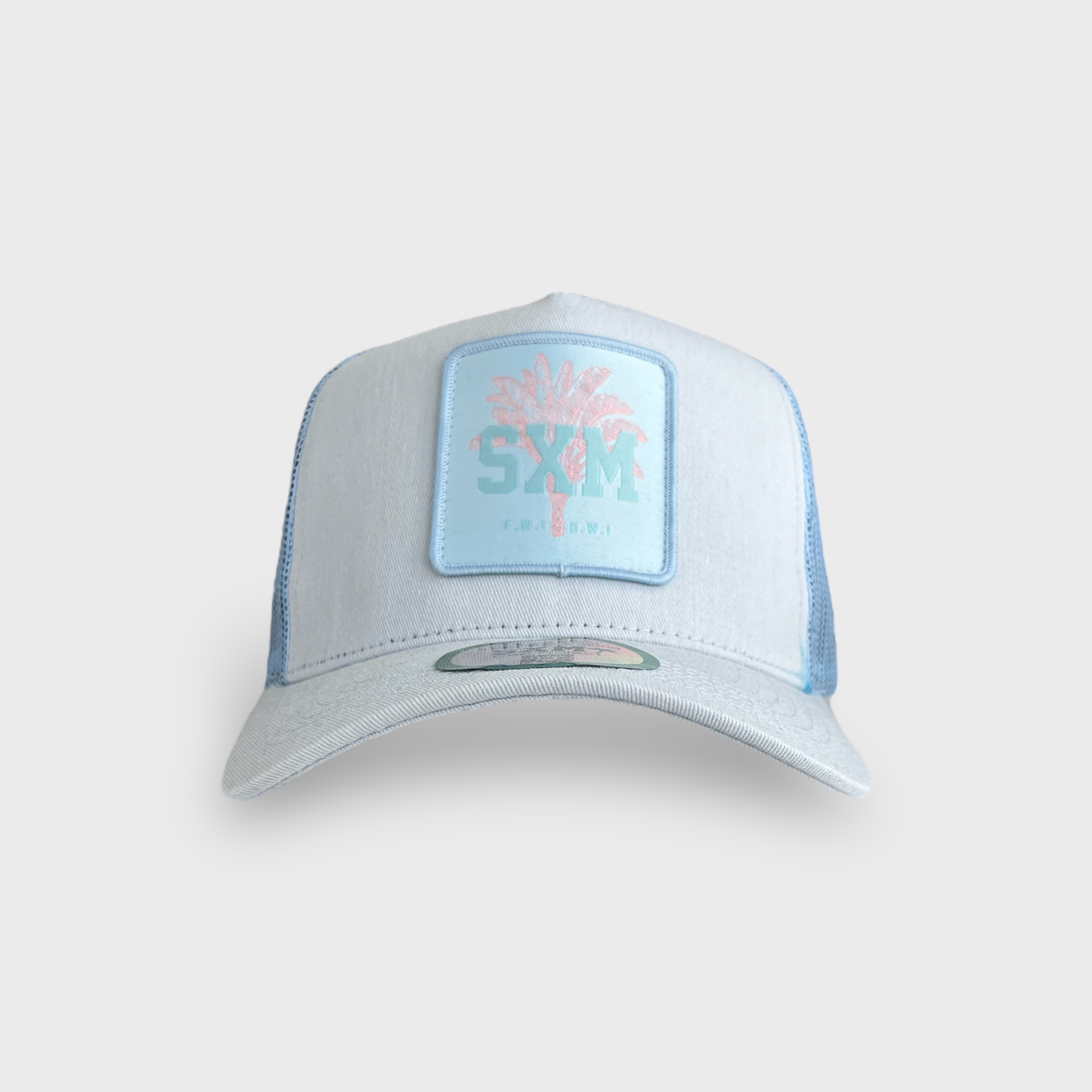 Casquette sxm patch light blue