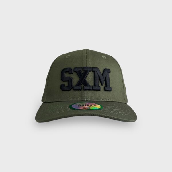 Casquette sxm kaki & black