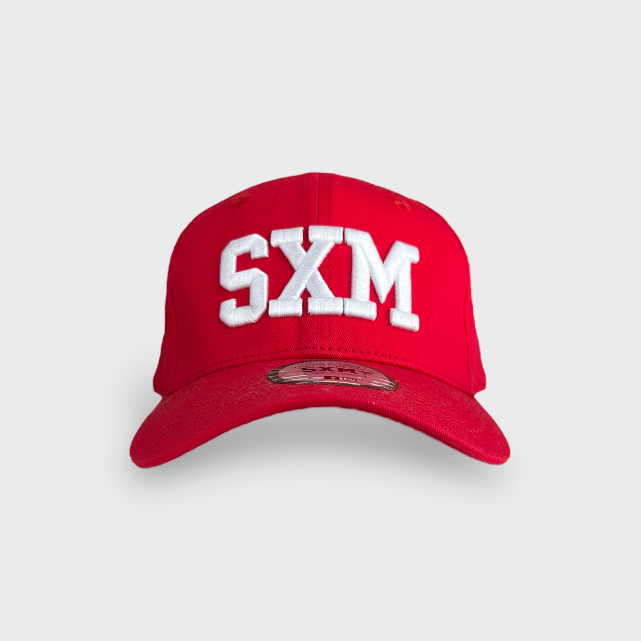 Casquette sxm red & white