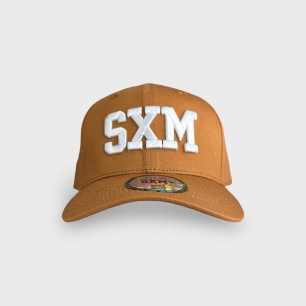 Casquette sxm rust & white face