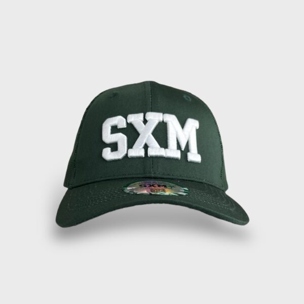 Casquette SXM kaki & white